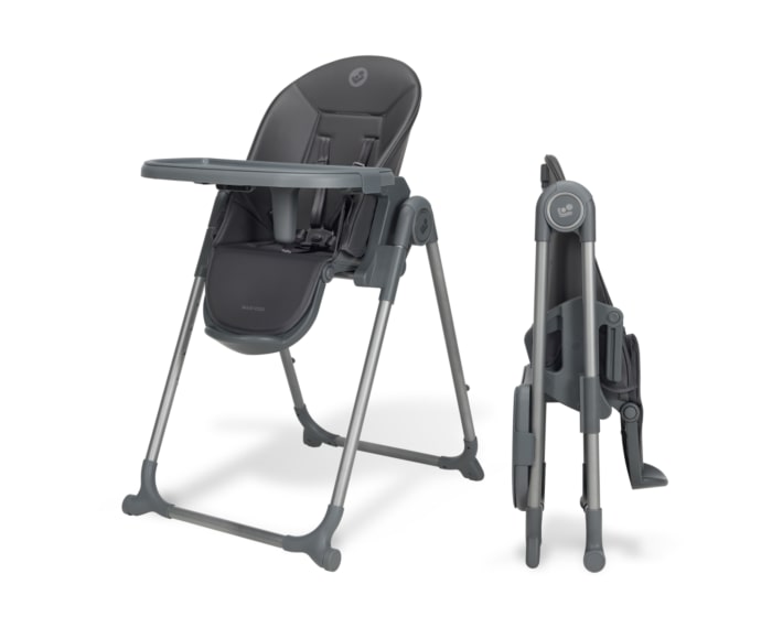 2744158110_2026_maxicosi_homeequipment_highchair_ava2_elegance_graphite_3qrtleft_openedandfolded