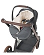 8735204110_2024_maxicosi_carseat_carseataccessory_footmuff_grey_twillicgraphite_onstroller_3qrtleft