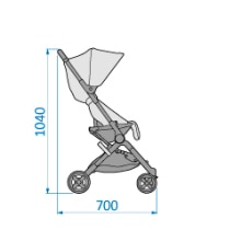 Maxi Cosi Lara² stroller - Essential Graphite